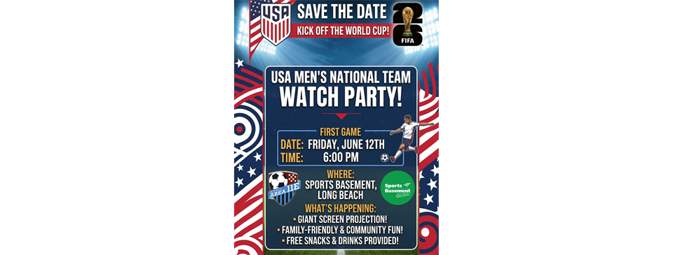 World Cup Watch Party - Fri., 06/12/26 - 6pm