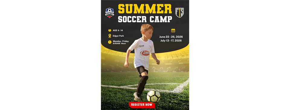 First Touch Summer Camps (June 22-26, and July 13-17)